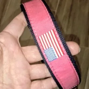 Vineyard Vines NWOT Raspberry Pink Silk on Canvas Logo Buckle Belt.   Size 30 s-l400.jpg main image 3
